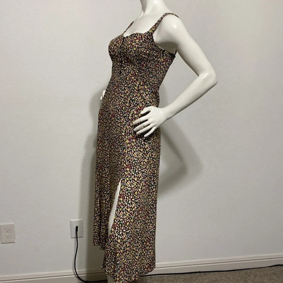 Zara Liberty Floral Print Dress Size S - Picture 4 of 7